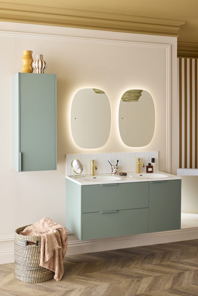 Meuble double vasque Bastille