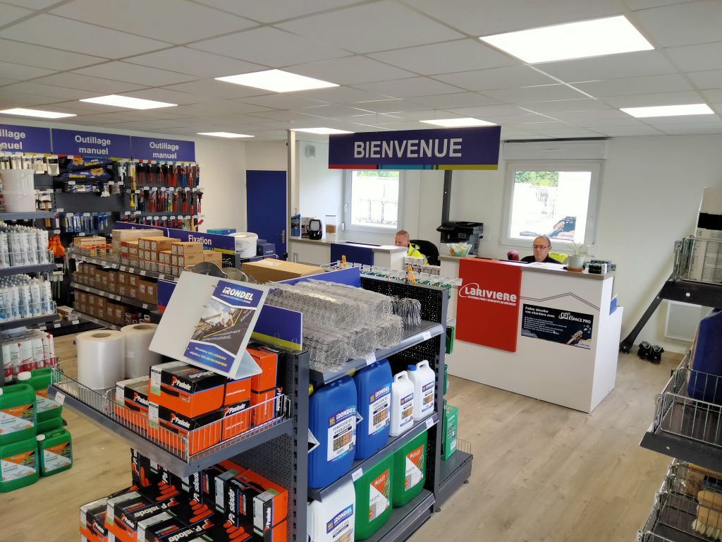 Accueil et comptoir professionnel
