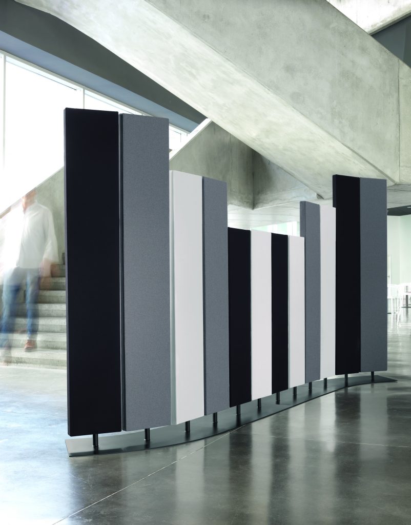 Totems acoustiques Airpanel de Texdecor